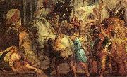Peter Paul Rubens Konigin von Frankreich in Paris oil